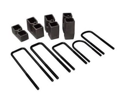 Picture of Skyjacker Suspension BUK2087 2-Inch Rear Lift Block and U-Bolt Kit for 1973-1987 GM 1/2 Ton