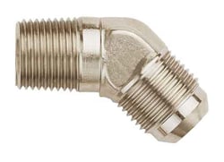 Picture of Aeroquip FCM2591 -10AN to 3/8" NPT 45-Degree Male Elbow Adapter