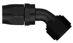 Picture of Aeroquip FCM4423 45-Degree Swivel Hose End Fitting -8 AN Black Anodized