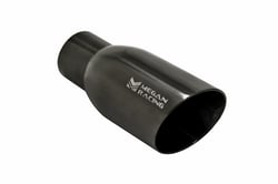 Picture of Megan Racing MR-UT-BC01 Universal Exhaust Tip Black Chrome Stainless Steel