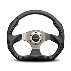Picture of Momo EAG35BK0S Eagle 350mm Tuning Steering Wheel Black Airleather