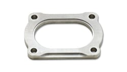 Picture of Vibrant 13176S 4-Bolt Flange for 3.5" Nominal Oval Tubing T304 Stainless Steel