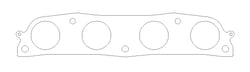 Picture of Cometic C4205-030 Toyota 1ZZ-FE Exhaust Manifold Gasket MLS .030"