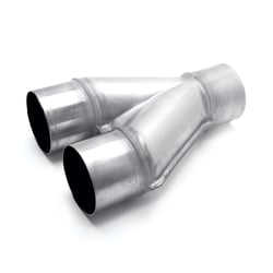 Picture of Magnaflow 10799 Universal Stainless Steel Exhaust Y-Pipe 4 Inch Dual Inlet Single Outlet