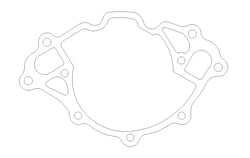 Picture of Cometic C5662-018 Ford 351W Windsor V8 Water Pump Gasket .018" AFM