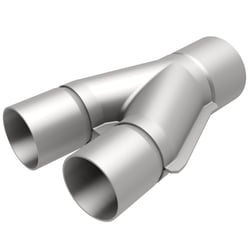 Picture of Magnaflow 10735 Stainless Steel Exhaust Y-Pipe 2.5" Inlet to Dual 2" Outlets