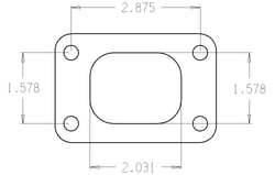 Picture of Cometic C4515 Garrett T25 Turbo Inlet Flange Gasket