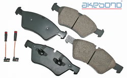 Picture of Akebono EUR1123 Euro Ultra Premium Ceramic Front Disc Brake Pad Kit