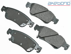Picture of Akebono ACT1287 ProACT Ultra Premium Ceramic Front Brake Pad Kit