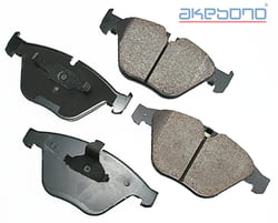 Picture of Akebono EUR918 Euro Ultra Premium Ceramic Front Brake Pad Kit