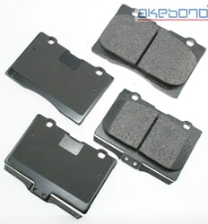 Picture of Akebono ACT1091 ProACT Ultra Premium Ceramic Front Disc Brake Pad Kit
