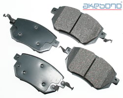 Picture of Akebono ACT969 Pro-ACT Ultra-Premium Ceramic Front Disc Brake Pad Kit