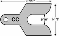 Picture of SPC Performance 47777 Caster Camber Shims (50) 1/8"