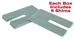 Picture of SPC Performance 10783 Zinc Shims 4x6.5x5.0 (6)