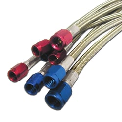 Picture of Nitrous Express 12012 6AN 12-Inch Stainless Steel Braided Hose