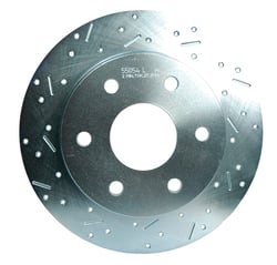 Picture of SSBC 23045AA3L Big Bite Cross Drilled Brake Rotor Front Left
