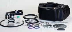 Picture of Titan Fuel Tanks 4020299 Spare Tire Auxiliary Fuel System 30 Gallon