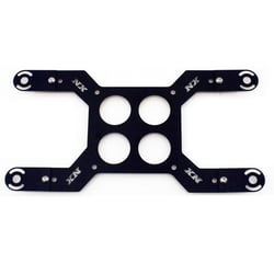 Picture of Nitrous Express 15729D Carb Plate Solenoid Bracket for Dominator 4-Solenoid Systems