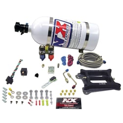 Picture of Nitrous Express 40041-05 Hitman Plus 4150 Plate System 50-200HP with 5lb Bottle