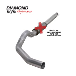 Picture of Diamond Eye K5316A-RP 5" Aluminized Steel Turbo-Back Exhaust System 1994-1997.5 Ford 7.3L Powerstroke
