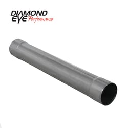 Picture of Diamond Eye Manufacturing 510205 4 Inch Aluminized Performance Diesel Muffler