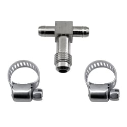 Picture of Nitrous Express 15235 Fuel T-Fitting 5/16 Hose Barb to 4AN Male