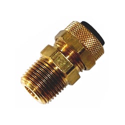 Picture of Kleinn Horns 51238 3/8" Male NPT Compression Fitting for 1/2" OD Tube