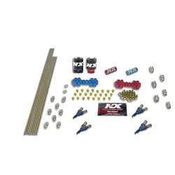 Picture of Nitrous Express 13393 4-Cylinder Direct Port Plumbing Kit with Shark Nozzles