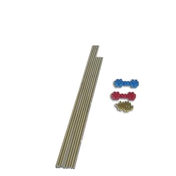 Picture of Nitrous Express 80045 Stainless Steel 4-Cylinder Nitrous Tubing Kit with B-Nuts