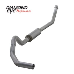 Picture of Diamond Eye K4212A-RP 4" Aluminized Turbo-Back Exhaust System 1994-2002 Dodge Cummins 5.9L
