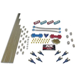 Picture of Nitrous Express 13389 8-Cylinder Shark Plumb Kit without Solenoids 300hp Jets
