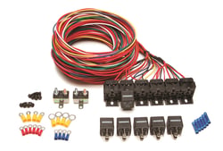 Picture of Painless Wiring 30108 6-Pack Relay Bank Module with Pre-Wired Harness