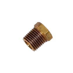 Picture of Kleinn Horns 51418R Hex Reducer Brass Fitting 1/8" Female NPT to 1/4" Male NPT