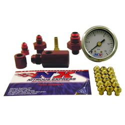 Picture of Nitrous Express 15519 Master Flo-Check Fuel Pressure Testing Tool with Gauge