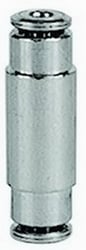 Picture of Firestone 3466 Union Fitting for 1/4 Inch Tubing - Nickel Plated
