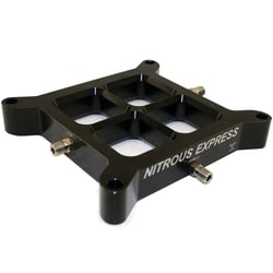 Picture of Nitrous Express NP606 4150 Crossbar Stage Six Nitrous Plate 50-300 HP