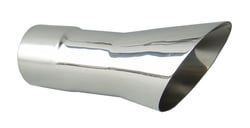 Picture of Pypes Performance Exhaust EVT35 Trumpet Exhaust Tips 3 Inch Inlet Polished Stainless Steel