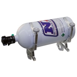 Picture of Nitrous Express 11108B Billet Bottle Bracket for 10-15lb Bottles with 1 5/8" Bar Mount