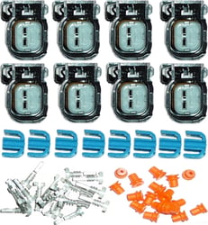 Picture of Painless Wiring 60131 EV6/USCAR Fuel Injector Connector Repair Kit - 8 Injectors
