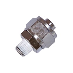 Picture of Kleinn Horns 51218 1/8" Male NPT Compression Fitting for 1/2" OD Tube