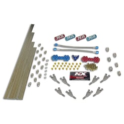 Picture of Nitrous Express 13390 8-Cylinder Hardline Plumbing Kit 300HP Jets SSV Nozzle