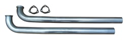 Picture of Pypes Performance Exhaust DGA20S33 2.5 Inch Stainless Steel Downpipes HO Ram Air 3-Bolt Flanges Pontiac