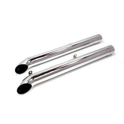 Picture of Doug's Headers D930-C 4" Chrome Side Tubes for Sidemount Headers
