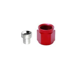Picture of Nitrous Express 80091 3AN B-Nut & Sleeve Fitting Red