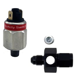 Picture of Nitrous Express 15718 EFI Fuel Pressure Safety Switch with 4AN Manifold