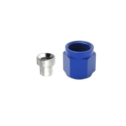 Picture of Nitrous Express 80090 3AN B-Nut and Sleeve - Blue