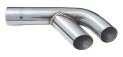 Picture of Pypes Performance Exhaust EVT16 Stainless Steel Exhaust Splitters 2.5 Inch