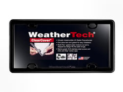 Picture of WeatherTech ClearCover License Plate Cover & Frame