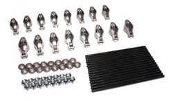 Picture of COMP Cams RPM1417-16 Magnum 1.52 Ratio Rocker Arms & Pushrod Kit for SBC