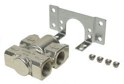 Picture of Derale Performance 25792 Fluid Control Thermostat with Brackets 1/2 NPT